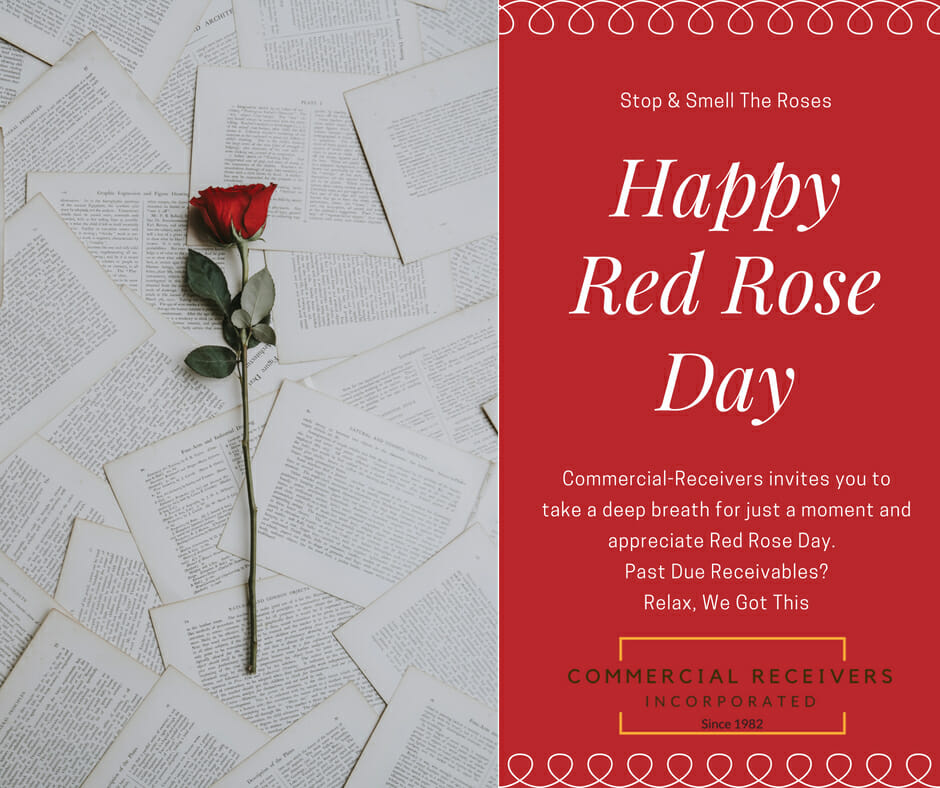 Happy National Red Rose Day! Relax We Got This! Commercial Receivers